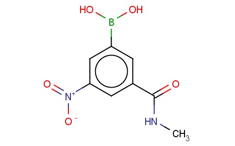 3-(METHYLCARBAMOYL)-5-NITROPHENYLBORONIC ACID